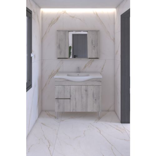 ΚΑΘΡΕΠΤΗΣ ΜΠΑΝΙΟΥ 100cm ΑΛ ΟΡΙΑΝΑ ΜΕ ΣΠΟΤ ΧΡΩΜΑ 521