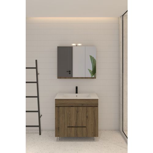 ΚΑΘΡΕΠΤΗΣ ΜΠΑΝΙΟΥ 75cm ΑΛ ΣΕΛΒΑ ΜΕ ΑΠΛΙΚΑ ΧΡΩΜΑ 389