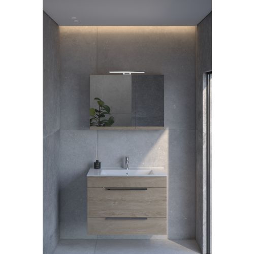 ΚΑΘΡΕΠΤΗΣ ΜΠΑΝΙΟΥ 80cm ΑΛ ΗΡΩ  ΜΕ ΑΠΛΙΚΑ ΧΡΩΜΑ 331