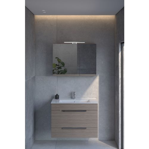 ΚΑΘΡΕΠΤΗΣ ΜΠΑΝΙΟΥ ΑΛ ΗΡΩ 80cm ΜΕ ΑΠΛΙΚΑ ΧΡΩΜΑ 718