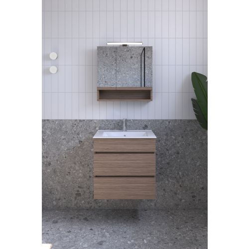 ΚΑΘΡΕΠΤΗΣ ΜΠΑΝΙΟΥ ΑΛ ΡΟΜΙΝΑ 60cm ΜΕ ΑΠΛΙΚΑ ΧΡΩΜΑ 718