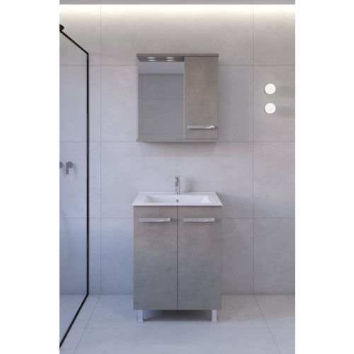 ΚΑΘΡΕΠΤΗΣ ΜΠΑΝΙΟΥ ΑΛ ΔΙΟΝΙ 70cm ΧΡΩΜΑ 523 ΔΕΞΙΟΣ ΜΕ ΣΠΟΤ