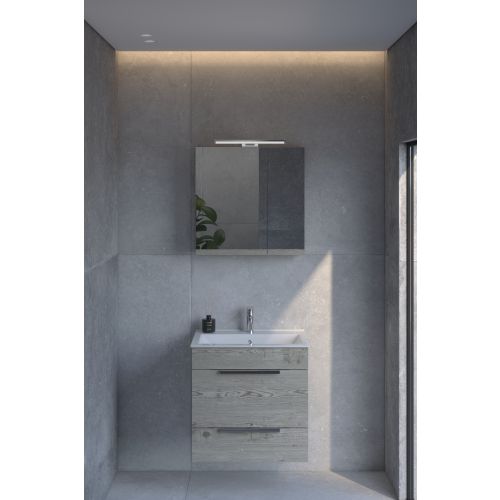 ΚΑΘΡΕΠΤΗΣ ΜΠΑΝΙΟΥ ΑΛ ΗΡΩ 60cm ΜΕ ΑΠΛΙΚΑ ΧΡΩΜΑ 910