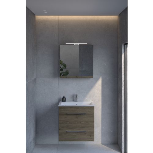 ΚΑΘΡΕΠΤΗΣ ΜΠΑΝΙΟΥ ΑΛ ΗΡΩ 60cm ΜΕ ΑΠΛΙΚΑ ΧΡΩΜΑ 389