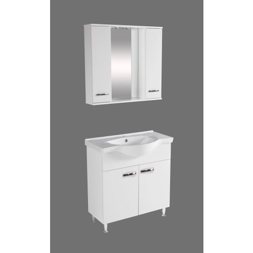 ΒΑΣΗ ΕΠΙΠΛΟΥ ΜΠΑΝΙΟΥ ΜΑ ΟΛΥΜΠΙΑ 80cm ΛΕΥΚΗ