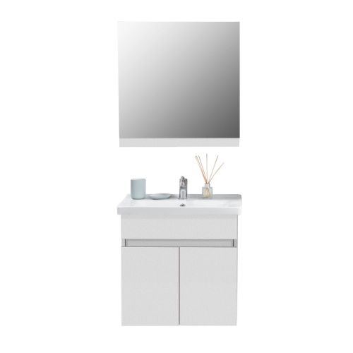 ΒΑΣΗ ΕΠΙΠΛΟΥ ΜΑ ΜΟΝΑ 65cm ΚΡΕΜΑΣΤΗ ΛΕΥΚΗ