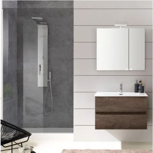 ΚΑΘΡΕΠΤΗΣ ΜΠΑΝΙΟΥ 80cm ΚΟΡΑ ΜΕ ΑΠΛΙΚΑ ΧΡΩΜΑ CHATEAU