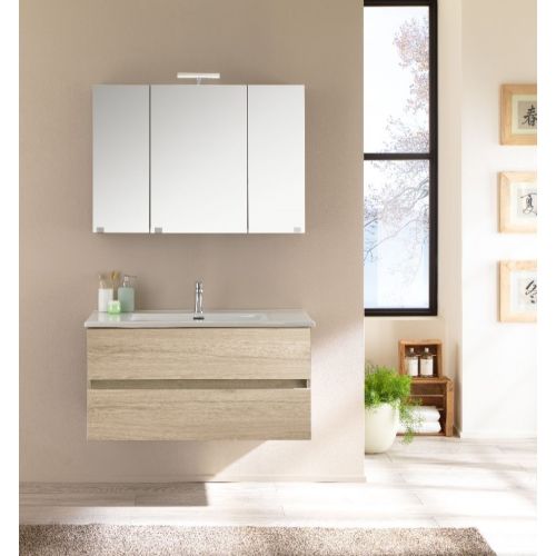 ΚΑΘΡΕΠΤΗΣ ΜΠΑΝΙΟΥ 100cm ΚΟΡΑ ΜΕ ΑΠΛΙΚΑ ΧΡΩΜΑ ΚΑΦΕ