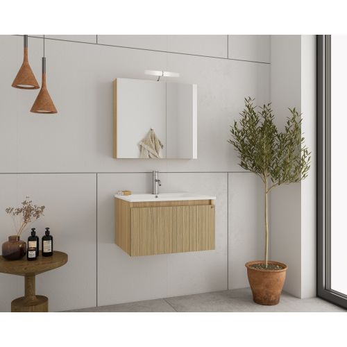 ΣΕΤ ΕΠΙΠΛΟΥ ΜΠΑΝΙΟΥ 3ΤΜΧ LIBERTY 75 SLAVONIA OAK & STRADA