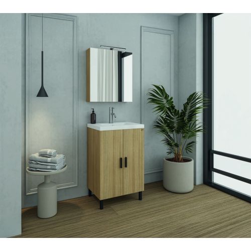 ΣΕΤ ΕΠΙΠΛΟΥ ΜΠΑΝΙΟΥ 3ΤΜΧ ROMA 50 SLAVONIA OAK DROP