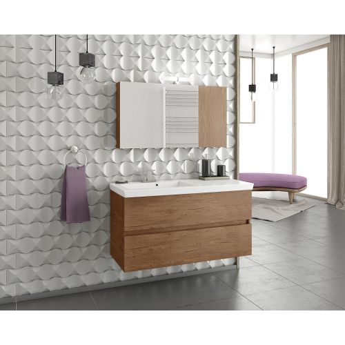 ΚΡΕΜΑΣΤΗ ΒΑΣΗ ΕΠΙΠΛΟΥ ΜΠΑΝΙΟΥ LUXUS 100 PL WOOD DROP