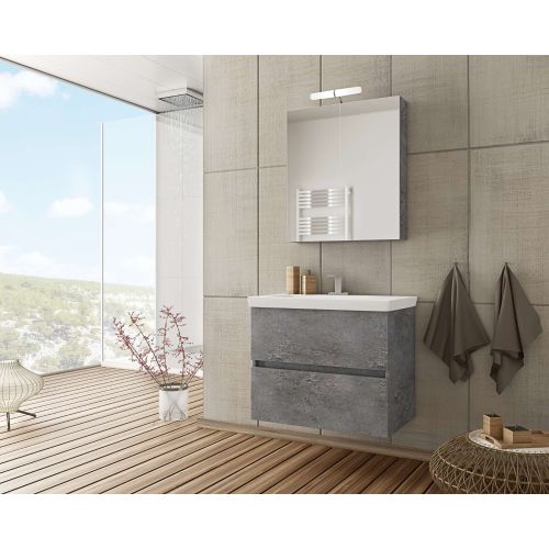 ΚΡΕΜΑΣΤΗ ΒΑΣΗ ΕΠΙΠΛΟΥ ΜΠΑΝΙΟΥ LUXUS 70 GRANITE DROP