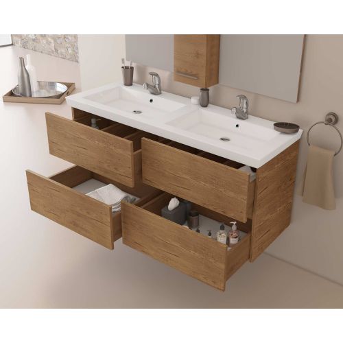 ΚΡΕΜΑΣΤΗ ΒΑΣΗ ΕΠΙΠΛΟΥ ΜΠΑΝΙΟΥ LUXUS 120 PL WOOD DROP