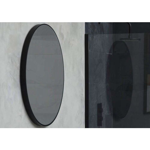 ΚΑΘΡΕΠΤΗΣ ΜΠΡΟΝΖΕ 60A9 Φ60cm ΣΤΡΟΓΓΥΛΟΣ ΜΑΥΡΟ ΜΑΤ PICCADILLY