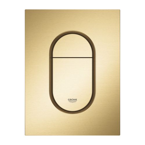 ARENA COSMOPOLITAN S FLUSH PLATE 37624GN0 BRUSHED COOL SUNRISE GROHE