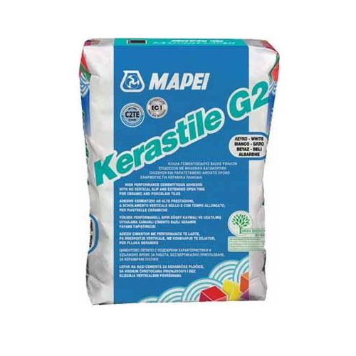 ΚΟΛΛΑ KERASTILE G2 C2TE ΛΕΥΚΗ 25KG MAPEI