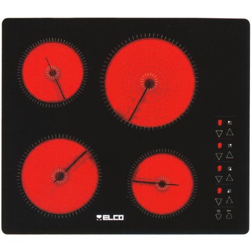 ΚΕΡΑΜΙΚΗ ΕΣΤΙΑ ΑΥΤΟΝΟΜΗ ELCO TPI-4CI 59x52cm ΧΩΡΙΣ ΠΛΑΙΣΙΟ