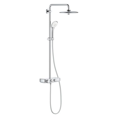 SHOWER SYSTEM EUPHORIA SMARTCONTROL 260 WITH THERMOSTATIC MIXER 26509 CHROME GROHE
