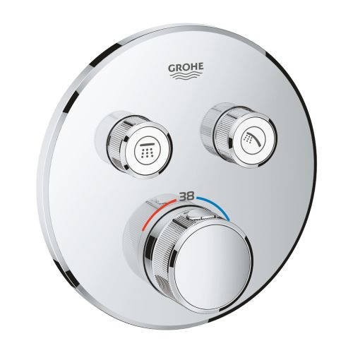 SMARTCONTROL CONCEALED MIXER GROHTHERM SMARTCONTROL ΙΙ 29119000 CHROME GROHE