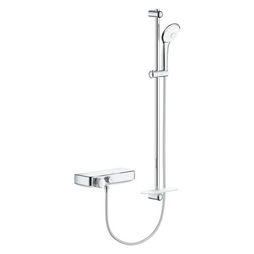 SHOWER RAIL SET GROTHERM SMARTCONTROL 34721000 WITH THERMOSTATIC MIXER CHROME GROHE