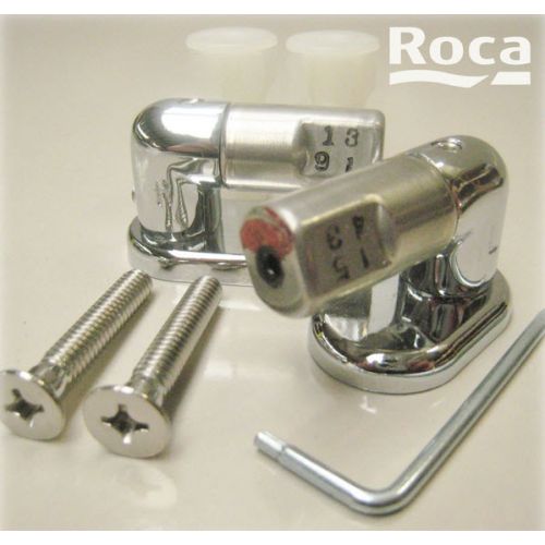 SET OF METAL HINGES FOR NEXO SOFT CLOSE SEAT COVER ROCA