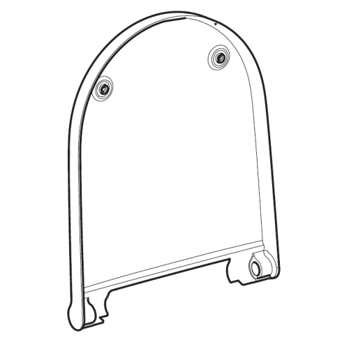 ΚΑΠΑΚΙ ΛΕΚΑΝΗΣ ΛΕΥΚΟ AQUACLEAN SELA 243.938.11.1 GEBERIT