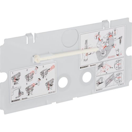 PROTECTION PLATE FOR TWINLINE CONCEALED CISTERN 240.512.00.1 GEBERIT