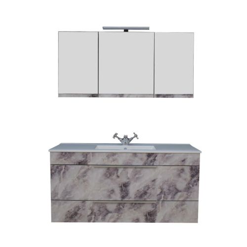 ΚΑΘΡΕΠΤΗΣ ΕΠΙΠΛΟΥ 120cm ΑΛ ΗΡΩ ΜΕ ΑΠΛΙΚΑ ΧΡΩΜΑ GLOSS 6105