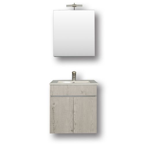 ΚΑΘΡΕΠΤΗΣ ΜΠΑΝΙΟΥ ΑΛ ΚΑΡΛΑ 60cm ΜΕ ΑΠΛΙΚΑ GLOSS ΧΡΩΜΑ 6116