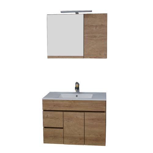 ΒΑΣΗ ΕΠΙΠΛΟΥ ΜΠΑΝΙΟΥ 90cm ΑΛ ΑΡΙΕΛΑ ΚΡΕΜΑΣΤΗ ΧΡΩΜΑ GLOSS 6040