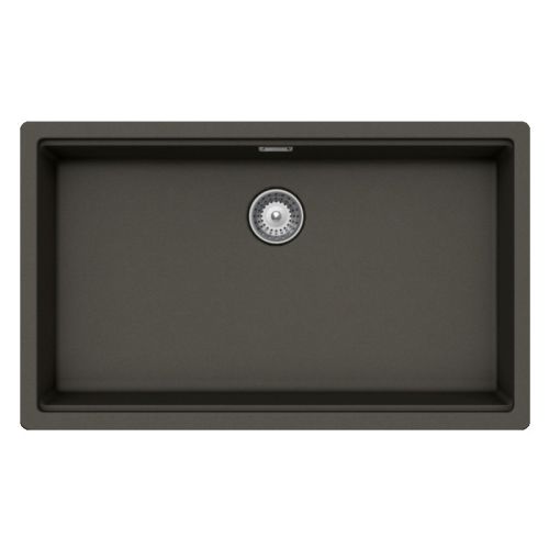 ΝΕΡΟΧΥΤΗΣ ΓΡΑΝΙΤΗ ΥΠΟΚΑΘΗΜΕΝΟΣ 75x45,6cm CRISTALITE MANHATTAN 30080U ASPHALT SCHOCK