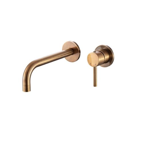 BASIN MIXER WALL MOUNT BRONZE PICCADILLY