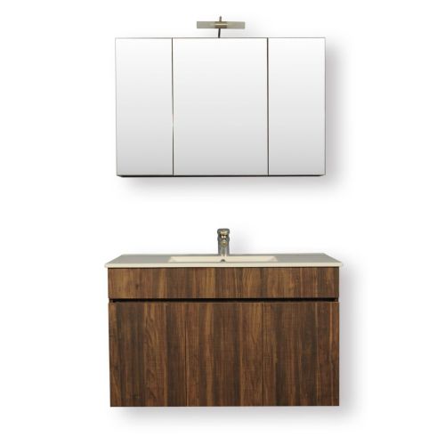 ΚΑΘΡΕΠΤΗΣ ΜΠΑΝΙΟΥ ΑΛ ΚΑΡΛΑ 100cm ΜΕ ΑΠΛΙΚΑ ΧΡΩΜΑ GLOSS 6025