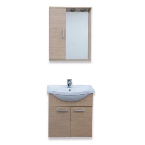 ΚΑΘΡΕΠΤΗΣ ΜΠΑΝΙΟΥ 55cm ΑΛ ΕΚΟ ΑΡΙΣΤΕΡΟΣ ΜΕ ΣΠΟΤ ΧΡΩΜΑ 323