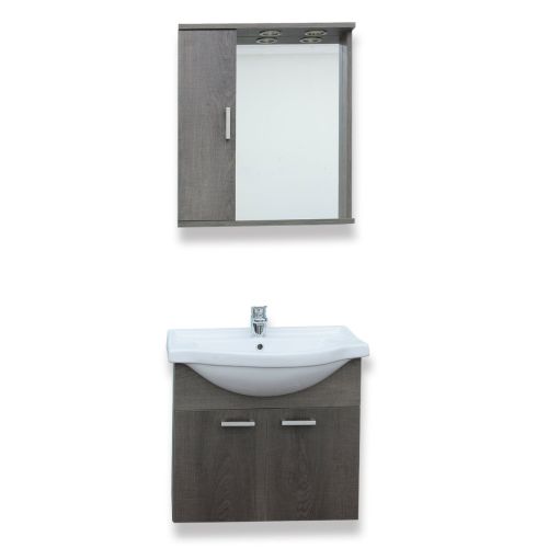 ΚΑΘΡΕΠΤΗΣ ΜΠΑΝΙΟΥ 65cm ΑΛ ΕΚΟ ΑΡΙΣΤΕΡΟΣ ΜΕ ΣΠΟΤ ΧΡΩΜΑ 910