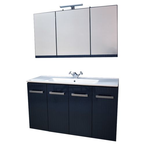 ΒΑΣΗ ΕΠΙΠΛΟΥ ΜΠΑΝΙΟΥ ΑΛ ΔΙΟΝΙ 120cm ΚΡΕΜΑΣΤΗ ΧΡΩΜΑ GLOSS 6157