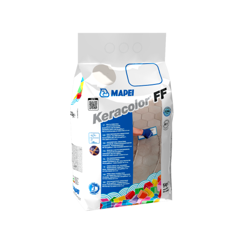 ΣΤΟΚΟΣ MAPEI KERACOLOR FF 134 SILK ΜΠΕΖ - ΚΑΦΕ MAPEI 5KG
