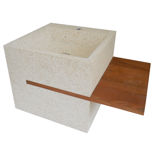 ΝΙΠΤΗΡΑΣ ΚΡΕΜΑΣΤΟΣ ΧΑΝΓΚΙΝΓΚ ΛΕΥΚΟΣ ΜΕ ΞΥΛΟ 40x40cm PICCADILLY