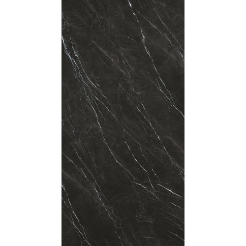 PORCELAIN TILE NERO MARQUINA 6mm 160x320cm SATIN RECTIFIED 1ST CHOICE