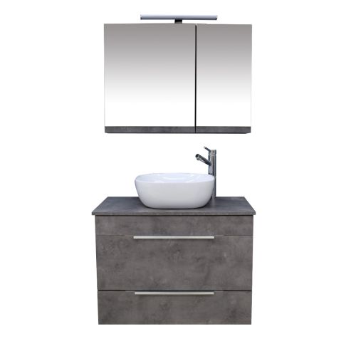 ΒΑΣΗ ΕΠΙΠΛΟΥ ΜΠΑΝΙΟΥ 80cm ΑΛ ΗΡΩ ΚΡΕΜΑΣΤΗ ΜΕ ΚΑΠΑΚΙ ΧΡΩΜΑ 6210