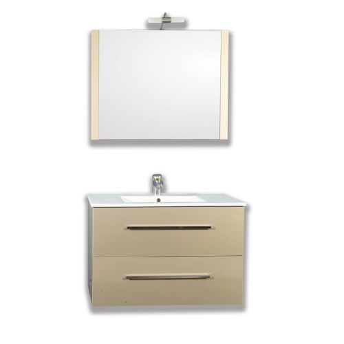 ΒΑΣΗ ΕΠΙΠΛΟΥ ΜΠΑΝΙΟΥ 80cm ΑΛ ΙΒΟΝΗ ΚΡΕΜΑΣΤΗ ΧΡΩΜΑ GLOSS 6290