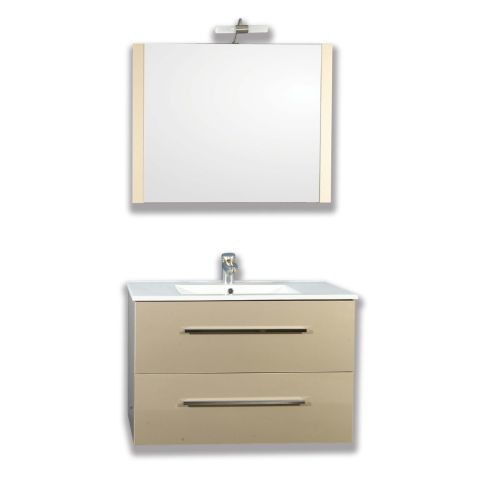 ΒΑΣΗ ΕΠΙΠΛΟΥ ΜΠΑΝΙΟΥ 100cm ΑΛ ΙΒΟΝΗ ΚΡΕΜΑΣΤΗ ΧΡΩΜΑ GLOSS 6198