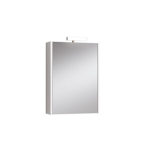 BATHROOM MIRROR COSMOS 60 WHITE WITH LIGHT PICCADILLY