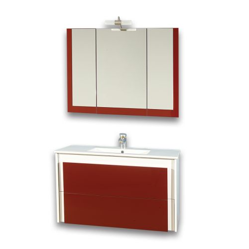 ΚΑΘΡΕΠΤΗΣ ΜΠΑΝΙΟΥ 120cm ΑΛ ΚΟΥΑΤΡΟ ΜΕ ΑΠΛΙΚΑ ΧΡΩΜΑ GLOSS 6181