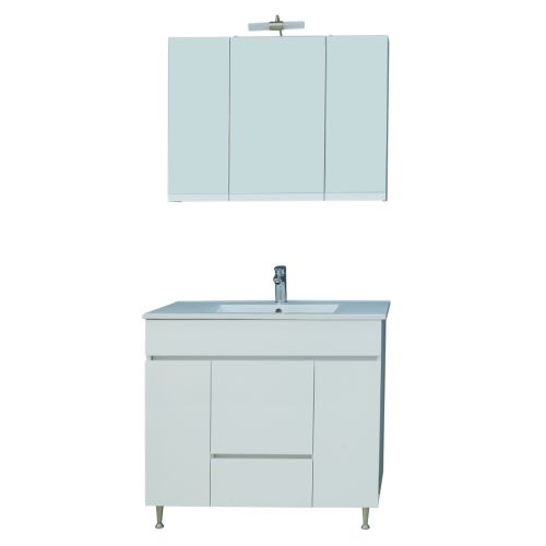 ΚΑΘΡΕΠΤΗΣ ΜΠΑΝΙΟΥ 90cm ΑΛ ΣΕΛΒΑ ΜΕ ΑΠΛΙΚΑ ΧΡΩΜΑ GLOSS 6109