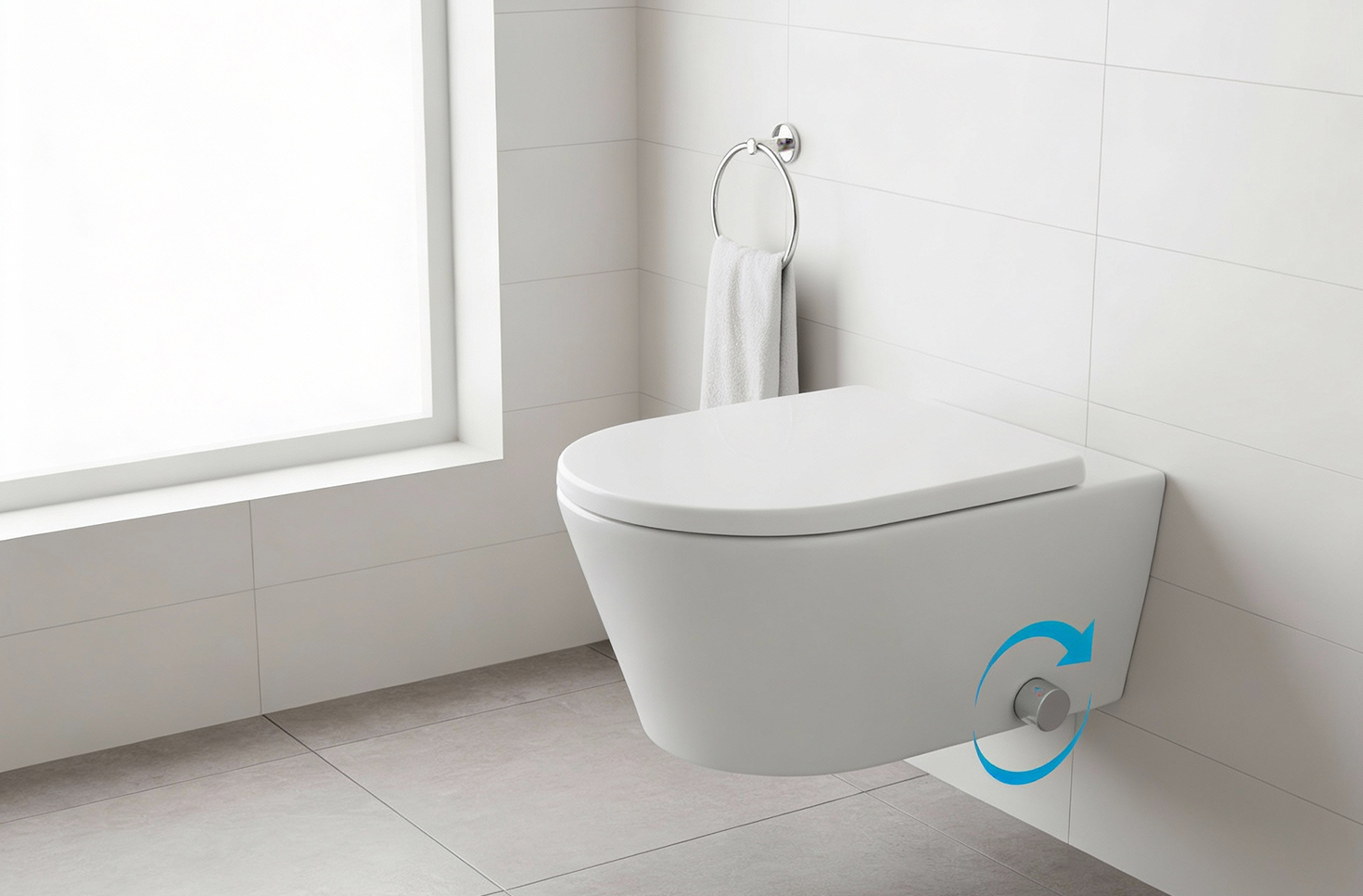 Λεκάνη Piccadilly με ρυθμιστή νερού: επαναπροσδιορίζει την έννοια της υγιεινής στο σύγχρονο μπάνιο