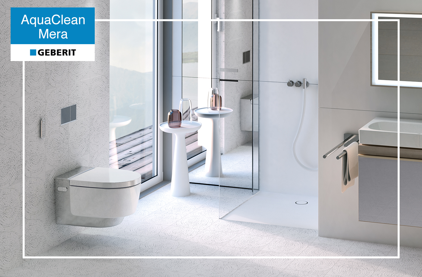 Το νέο διαμάντι της Geberit, AquaClean Mera Comfort WC, μια ολοκληρωμένη & καινοτόμα λύση για το μπάνιο σας
